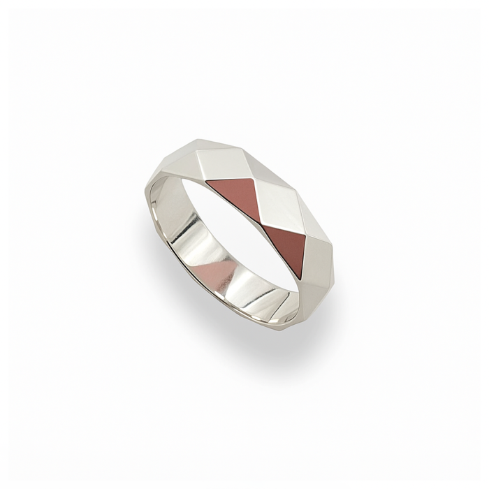 Срібна обручка Грані. Розмір 22,5  Артикул  ОС-45120