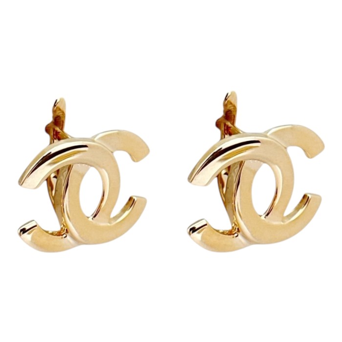 Золоті сережки Шанель Артикул 2/1120/4