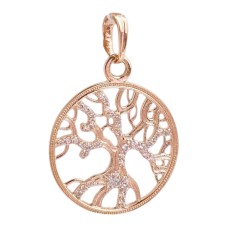 Золота підвіска з вставками фіанітів Артикул 3/1069