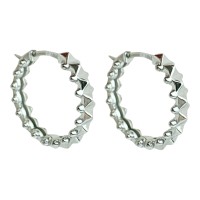 Золоті сережки з білого золота Артикул 2011604102