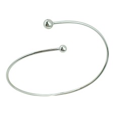 Золотий браслет з білого золота Розмір 18,0 Артикул 4012116102