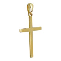 Золотий хрестик без розп'яття Артикул 3003840101