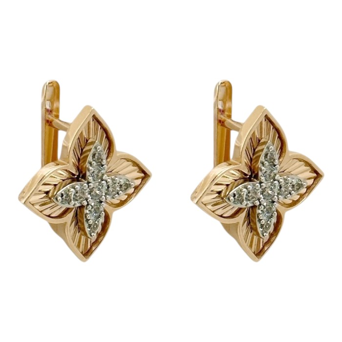 Золоті сережки Артикул 430208