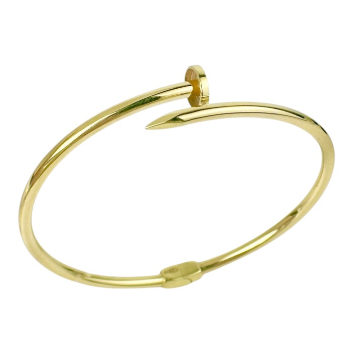 Золотий браслет "Цвях" Артикул GS-04-BraceletNail02G