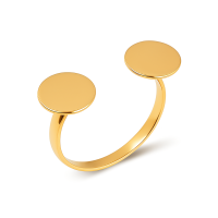 Золота каблучка Артикул 300469 Розмір 17,5 