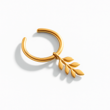 Золота сережка-каффа. Артикул с08039
