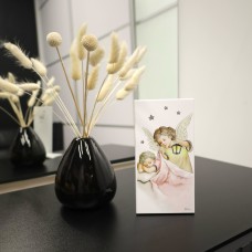 Ікона кольоровий Ангел Артикул CU102/2R (9*18 см)