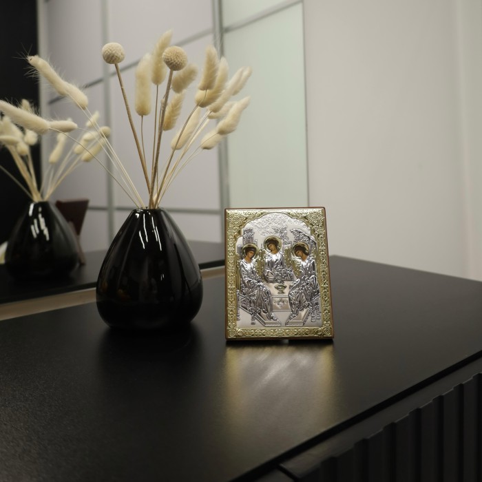 Срібна ікона Трійця Артикул 6825/2 (10*12.5 см)