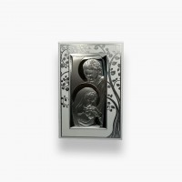 Срібна ікона «Св. Сімейство». Артикул  6547Р/2XА