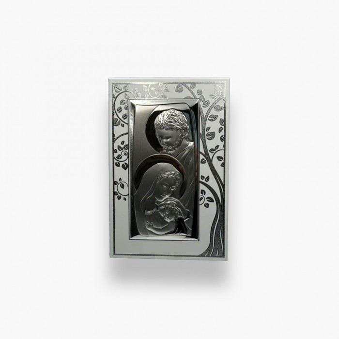 Срібна ікона «Св. Сімейство». Артикул  6547Р/2XА