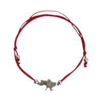 Срібний шовковий браслет Артикул 550361 Розмір 16,0 