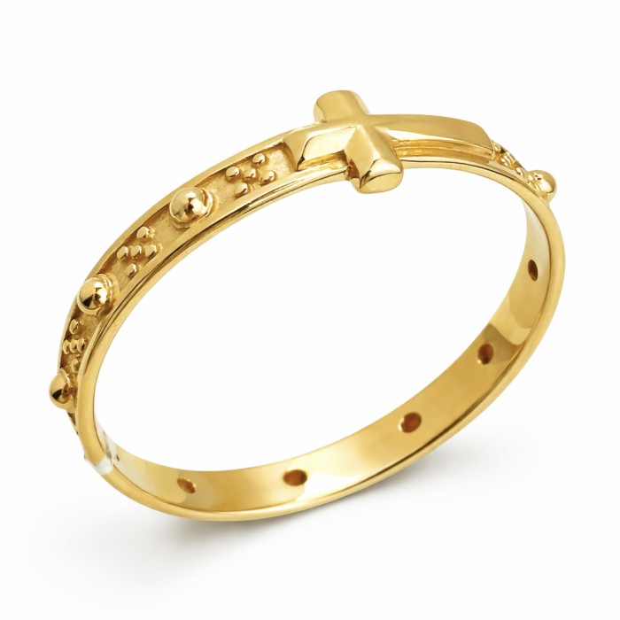 Золота каблучка Вервиця Розмір 16 Артикул 300330 Відродження