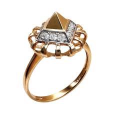 Золота каблучка "Вершина успіху" Артикул 380512 .5