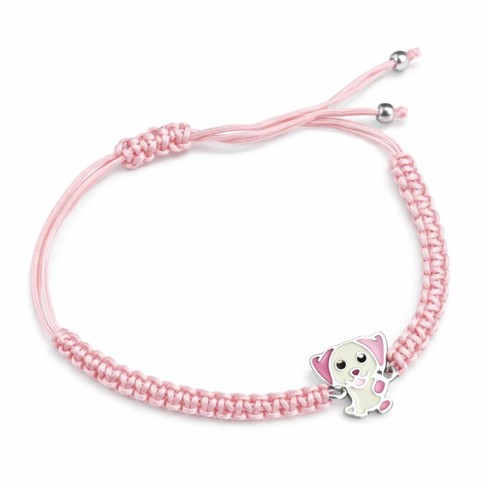 Шовковий дитячий браслет Артикул А130/1бр