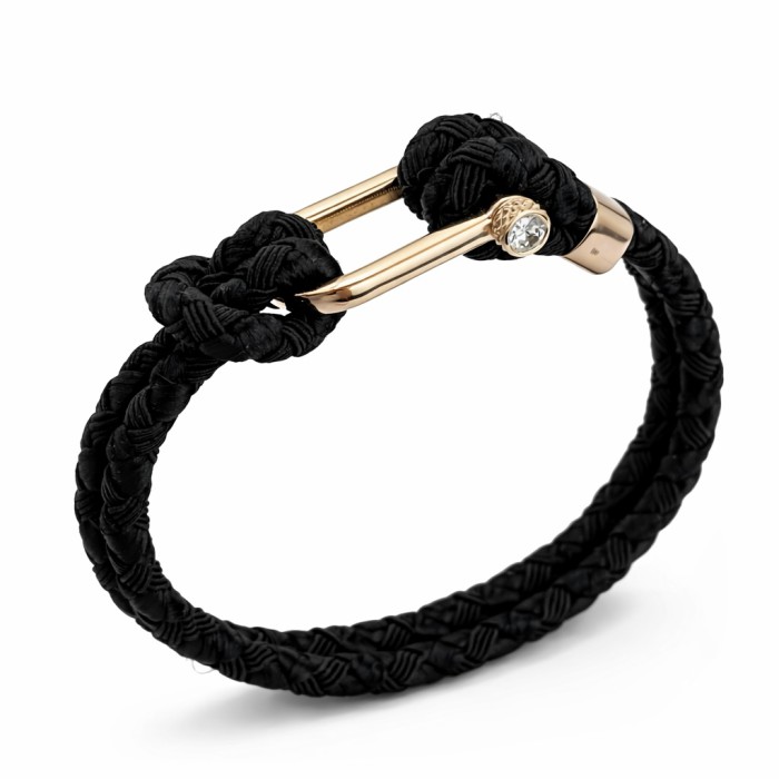 Золотий чоловічий браслет Артикул 5/1027