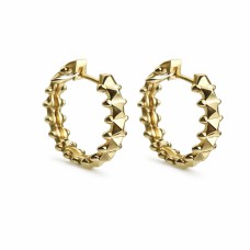 Золоті сережки з шипами Артикул 2011604101