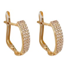 Золоті сережки Артикул 420902