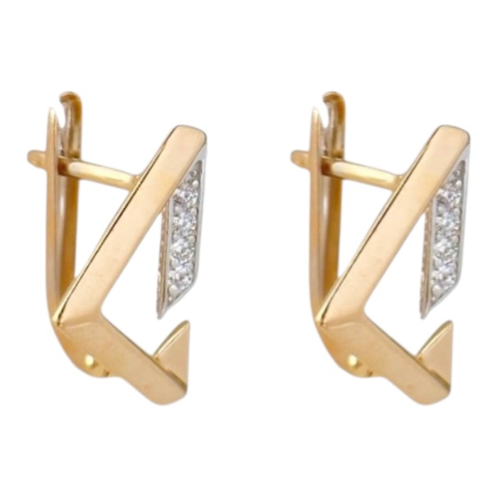 Золоті сережки. Артикул 490015