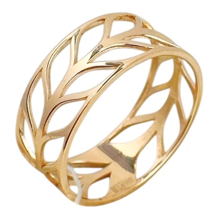 Золота каблучка жіноча Артикул 1092162101