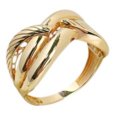 Золота каблучка жіноча Артикул 1010508101