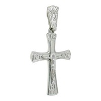 Срібний хрестик. Артикул 412-п 