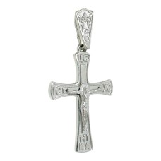 Срібний хрестик. Артикул 412-п
