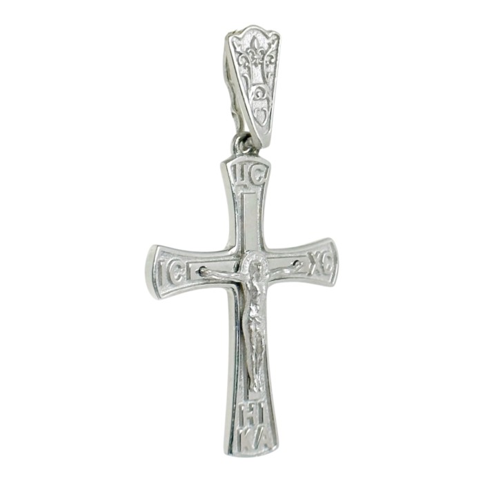 Срібний хрестик. Артикул 412-п