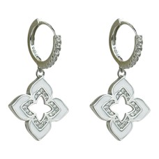 Срібні сережки Італійська розкіш Артикул 1141с