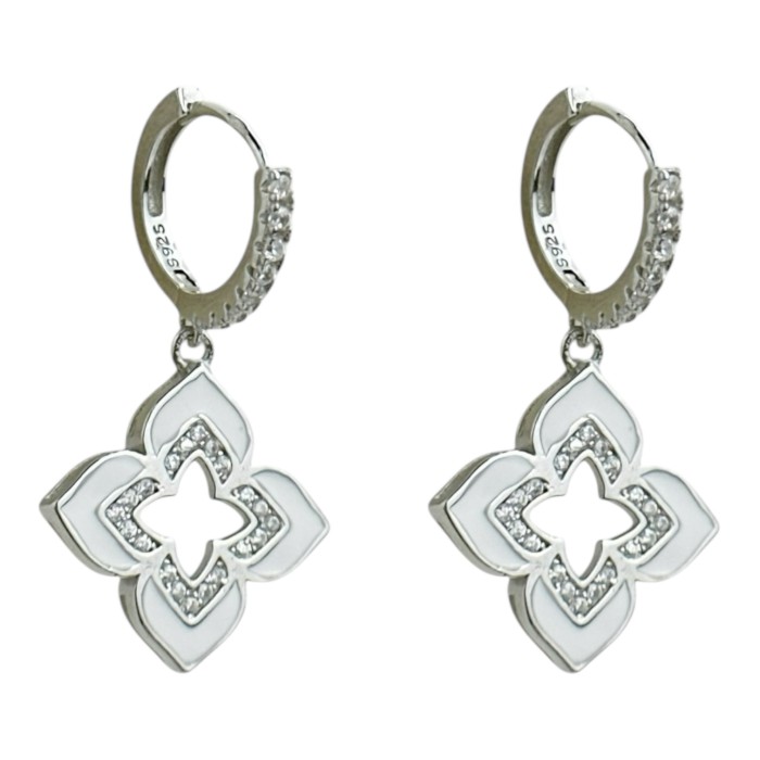 Срібні сережки Італійська розкіш Артикул 1141с