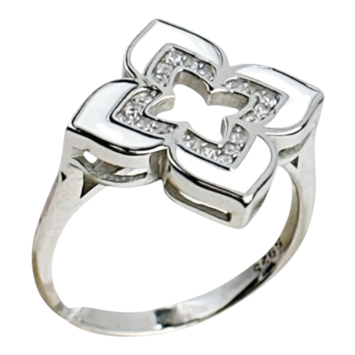 Срібна каблучка Італійська розкіш  Артикул 1141к