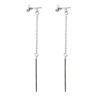 Срібні сережки мінімалізм Артикул ВС-155р