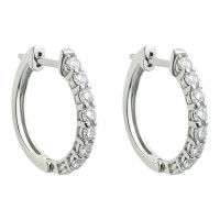 Срібні сережки з фіанітами Артикул 2578/1р-CZ