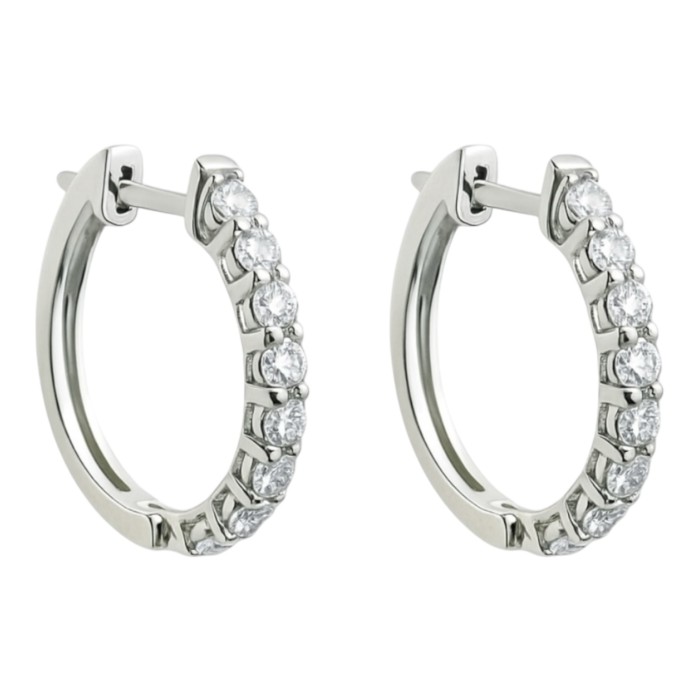 Срібні сережки з фіанітами Артикул 2578/1р-CZ