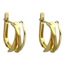 Золоті сережки Артикул GS-02-ERSCRT15G