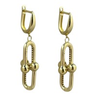 Золоті сережки Артикул GS-02-ERS023G