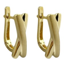 Золоті сережки Артикул GS-02-ERSCRT17G