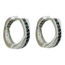 Срібні сережки. Артикул 707С(Ф2).Rh