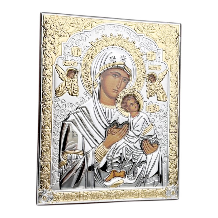 Срібна ікона Амолiнта. Артикул 6788/3  (13,7*17,2 см)