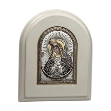 Срібна ікона. Артикул Aw2-67c (9*11см)