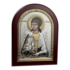 Срібна ікона Ангел-Охоронець. Артикул Ar5-172 (19.5*25 см)