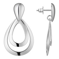 Срібні сережки-підвіски. Артикул  70535