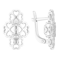 Срібні сережки. Артикул 1100380