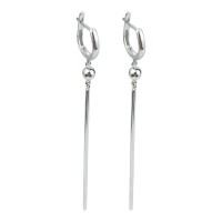 Золоті сережки з білого золота Артикул 2005019102