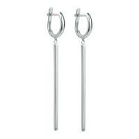 Золоті сережки з білого золота Артикул 2002548102