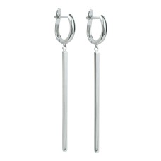 Золоті сережки з білого золота Артикул 2002548102