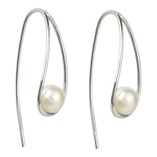 Золоті сережки з білого золота Артикул 2111358102