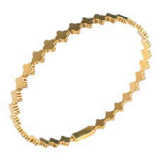 Золотий браслет Артикул 4011572101 Розмір 19,0