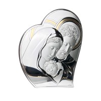 Срібна ікона Cвята Родина. Артикул 6562/5  (27,4х24 см)