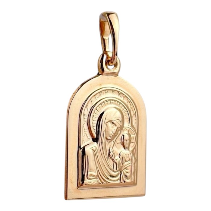 Золота ладанка "Богородиця" Артикул 100230