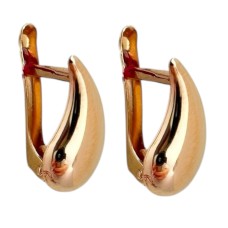 Золоті сережки "Каплі"Артикул 470663